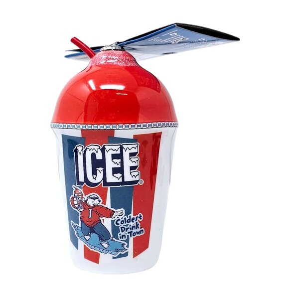 ICEE Ice Slushie Cold Drink Food Collectible Christmas Ornament by Ruz - Picture 4 of 6